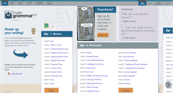 Desktop Screenshot of englishgrammar101.com